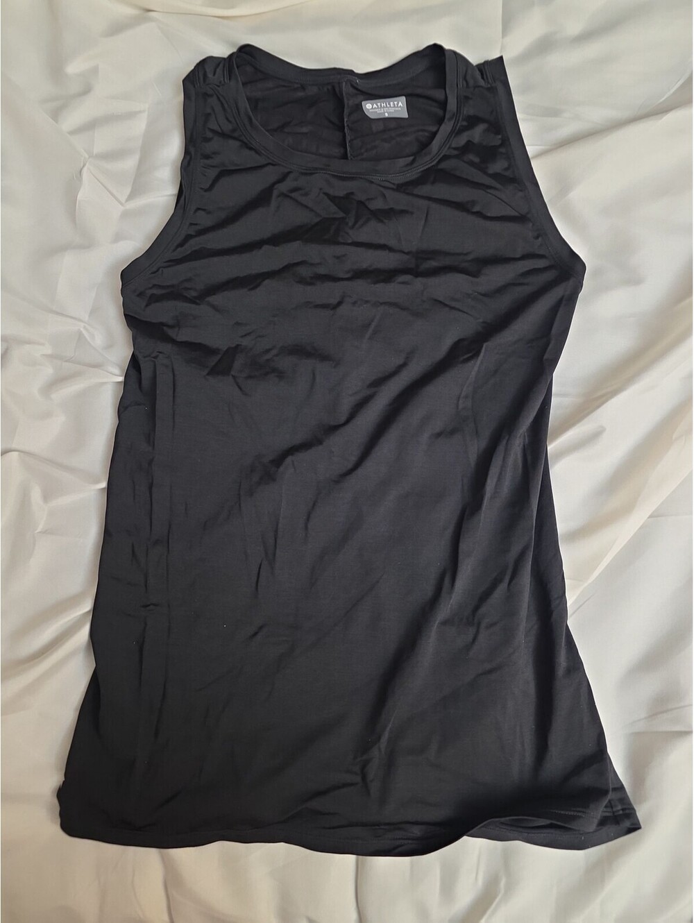Athleta Black Sleeveless Athletic Tank Top Size Small